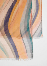 Load image into Gallery viewer, Ps Paul Smith - Women&#39;s Linen-Blend &#39;Swirl&#39; Scarf
