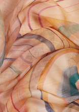 Load image into Gallery viewer, Ps Paul Smith - Women&#39;s Linen-Blend &#39;Swirl&#39; Scarf
