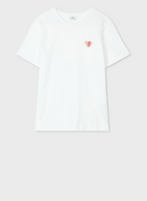 Load image into Gallery viewer, Ps Paul Smith - Women&#39;s White &#39;Swirl&#39; Heart T-Shirt
