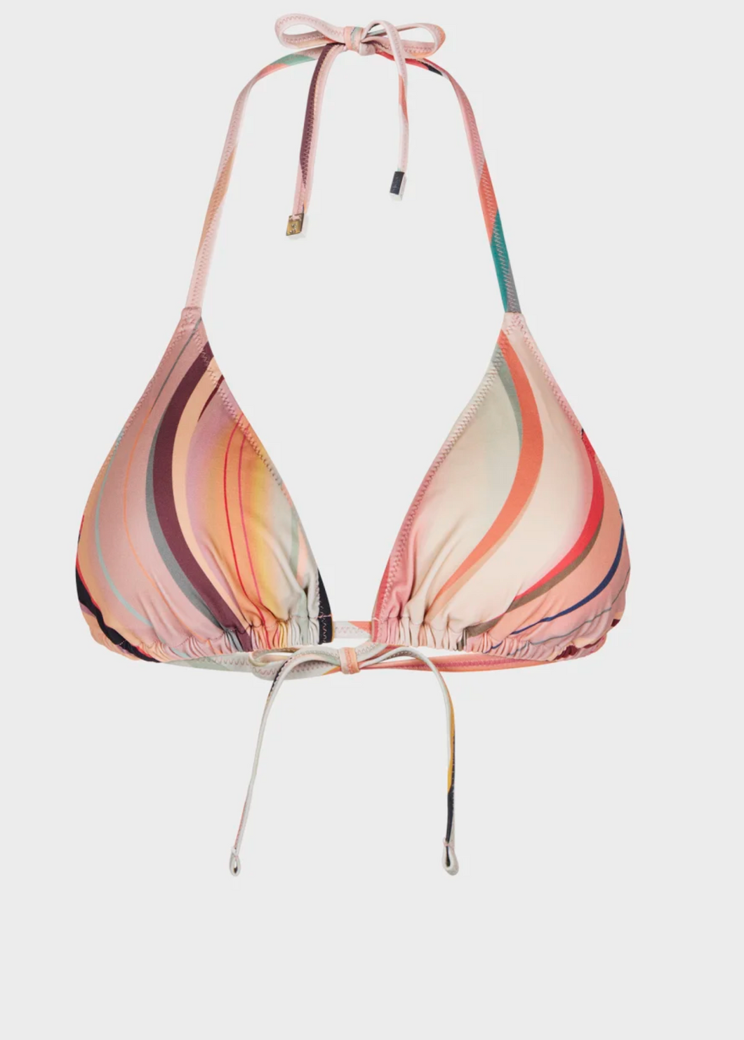 Ps Paul Smith - Women's 'Dusky Swirl' Triangle Bikini Top