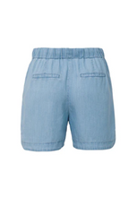 Load image into Gallery viewer, Yaya - Lightweight chambray shorts in Denim

