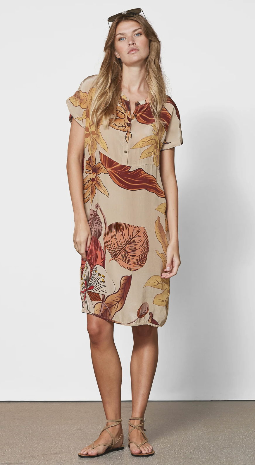 Nu Denmark - Zenta Tunic in Terracotta Mix