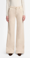 Load image into Gallery viewer, For All Mankind - Lotta Trousers Luxe Vintage Creme with Carpenter Detail
