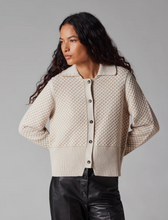 Load image into Gallery viewer, Ps Paul Smith - Women&#39;s Cream Geometric Cardigan
