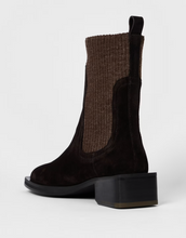 Load image into Gallery viewer, Ps Paul Smith - Women&#39;s Dark Brown Suede &#39;Matola&#39; Boots
