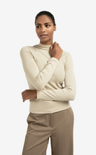 Load image into Gallery viewer, Yaya - Fitted long sleeve top with mock neck
