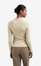 Load image into Gallery viewer, Yaya - Fitted long sleeve top with mock neck
