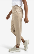 Load image into Gallery viewer, Yaya - Trousers with pleats and chino pockets in Sand
