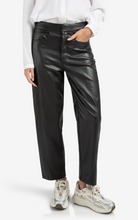 Load image into Gallery viewer, Yaya - Faux leather trousers with seam details
