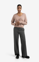 Load image into Gallery viewer, Yaya - Double V-neck sweater with back button detail

