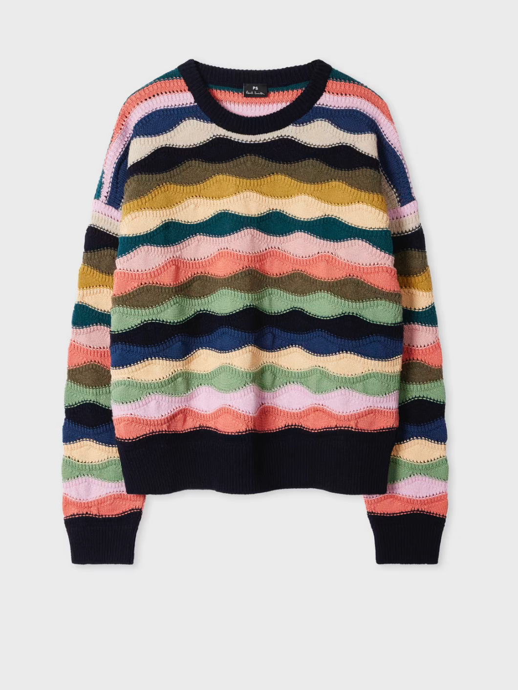 Ps Paul Smith - Women's Crew Neck 'Swirl' Sweater