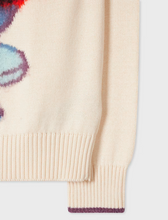 Load image into Gallery viewer, Ps Paul Smith - Women&#39;s Cream &#39;Hazy Floral&#39; Oversized Sweater
