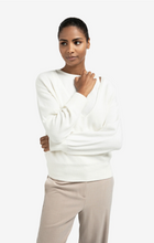 Load image into Gallery viewer, Yaya - Knitted sweater with deep V-neck and layered top

