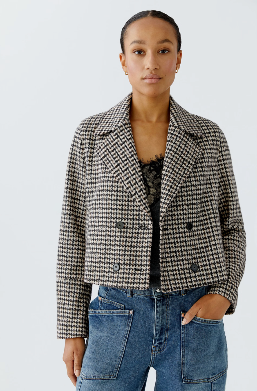 Oui - Jacket - light stone brown