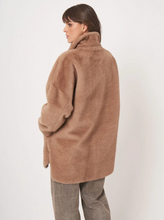 Load image into Gallery viewer, Repeat - Reversible Oversized Faux Mink Jacket
