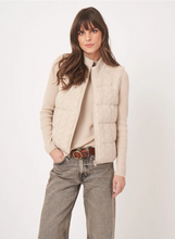 Load image into Gallery viewer, Repeat - Reversible Sleeveless Cable Knit Down Vest
