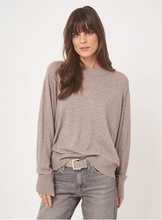 Load image into Gallery viewer, Repeat - Wide Cut Long Sleeve Sweater In Soft Knit
