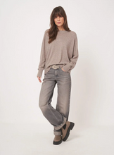 Load image into Gallery viewer, Repeat - Wide Cut Long Sleeve Sweater In Soft Knit
