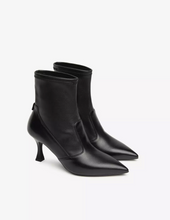 Load image into Gallery viewer, Nerogiardini - Women’s Leather and Technical Fabric Ankle Boots
