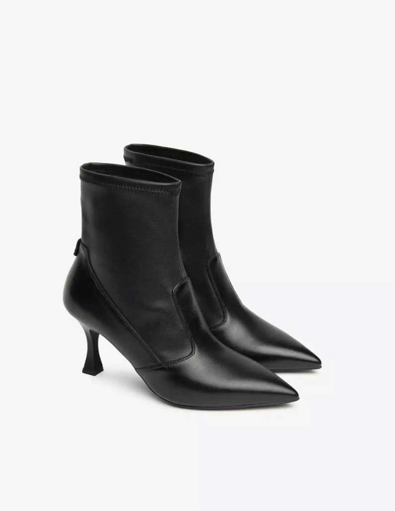 Nerogiardini - Women’s Leather and Technical Fabric Ankle Boots