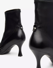 Load image into Gallery viewer, Nerogiardini - Women’s Leather and Technical Fabric Ankle Boots
