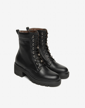 Load image into Gallery viewer, Nerogiardini - Women’s Leather Combat Boots
