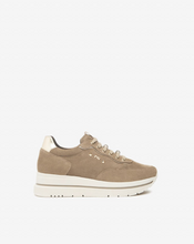 Load image into Gallery viewer, Nerogiardini - Women’s Suede and Technical Fabric Sneakers
