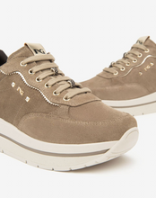 Load image into Gallery viewer, Nerogiardini - Women’s Suede and Technical Fabric Sneakers
