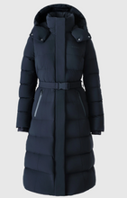 Load image into Gallery viewer, Mackage - CORALIA-CITY Recycled Down Coat with Storm Visor and Belt
