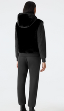 Load image into Gallery viewer, Mackage - GWENDAL Reversible Faux Fur Hoodie in Black
