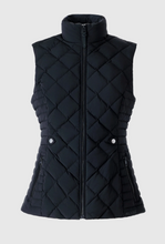 Load image into Gallery viewer, Mackage - STEFANIA Diamond Quilted Down Vest in Black
