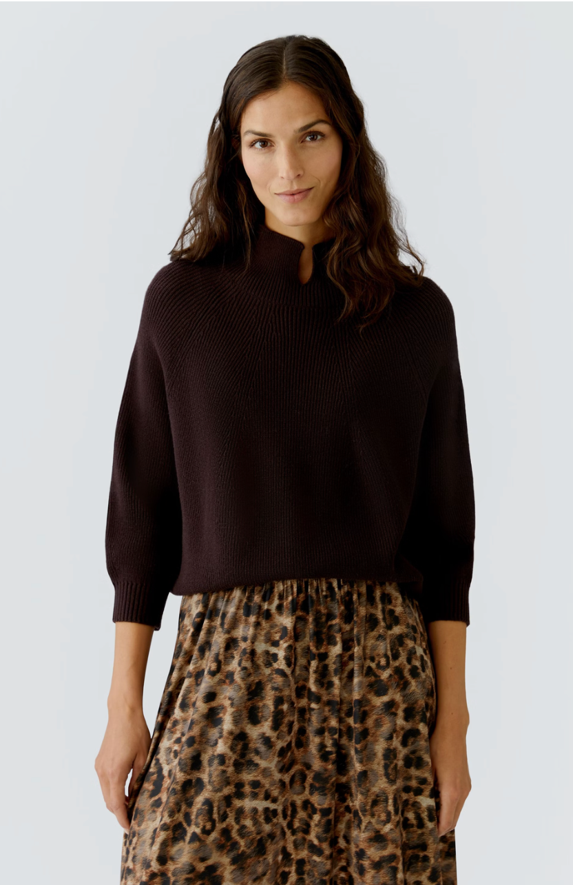 Oui - Pullover - ganache