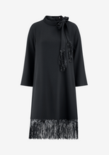 Load image into Gallery viewer, Riani - Dress with Feather Hem
