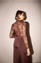 Load image into Gallery viewer, Libby Loves - Taylor Jumpsuit - Brown Lace
