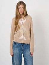 Load image into Gallery viewer, Repeat - Luxury Organic Cashmere Argyle Cardigan
