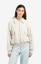 Load image into Gallery viewer, Yaya - Sweat jacket with patch pockets and zip front closure
