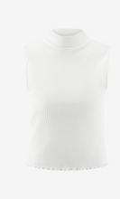 Load image into Gallery viewer, Riani - Top with Stand Collar in White
