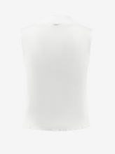 Load image into Gallery viewer, Riani - Top with Stand Collar in White
