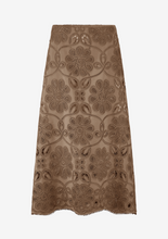 Load image into Gallery viewer, Riani - Skirt with Embroidered Pattern in Coconut

