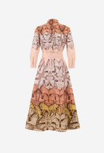 Load image into Gallery viewer, Sara Roka - DRALLA85 Midi Length Colour Blash
