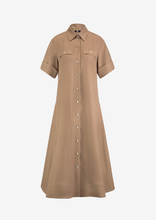 Load image into Gallery viewer, Riani - Linen Dress with Shirt Collar
