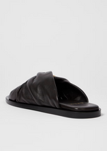 Load image into Gallery viewer, Ps Paul Smith - Women's 'Lorrha' Dark Brown Leather Sandals
