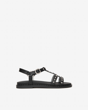 Load image into Gallery viewer, NeroGiardini - Studded Sandal in Black
