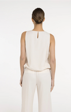 Load image into Gallery viewer, Yaya - Sleeveless woven top with balloon hem
