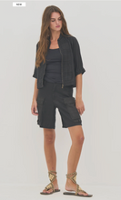 Load image into Gallery viewer, Nu Denmark - Dai Linen Jacket in Black
