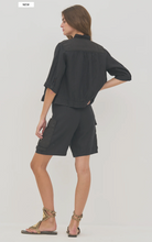 Load image into Gallery viewer, Nu Denmark - Dai Linen Jacket in Black
