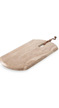 Load image into Gallery viewer, Yaya - Marble serving platter with leather cord
