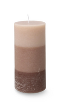 Load image into Gallery viewer, Yaya - Large pillar candle with color gradient
