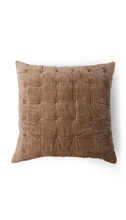 Load image into Gallery viewer, Yaya - Velvet cushion with quilted details
