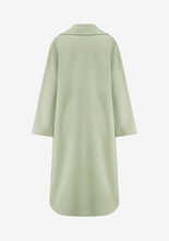Load image into Gallery viewer, Riani - Long Wool Coat in Matcha
